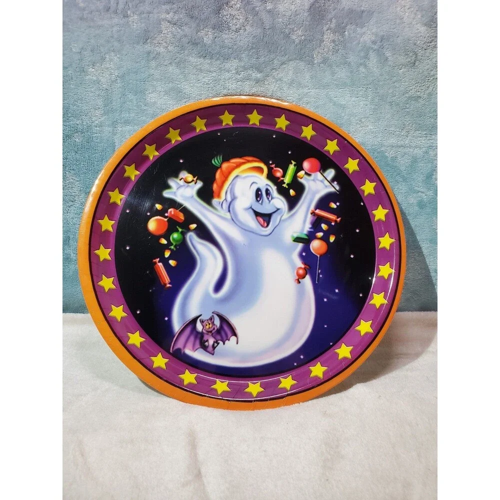 Halloween Printed Candy & Food Serving Tray Platter Dish Spooky Party Decor 14